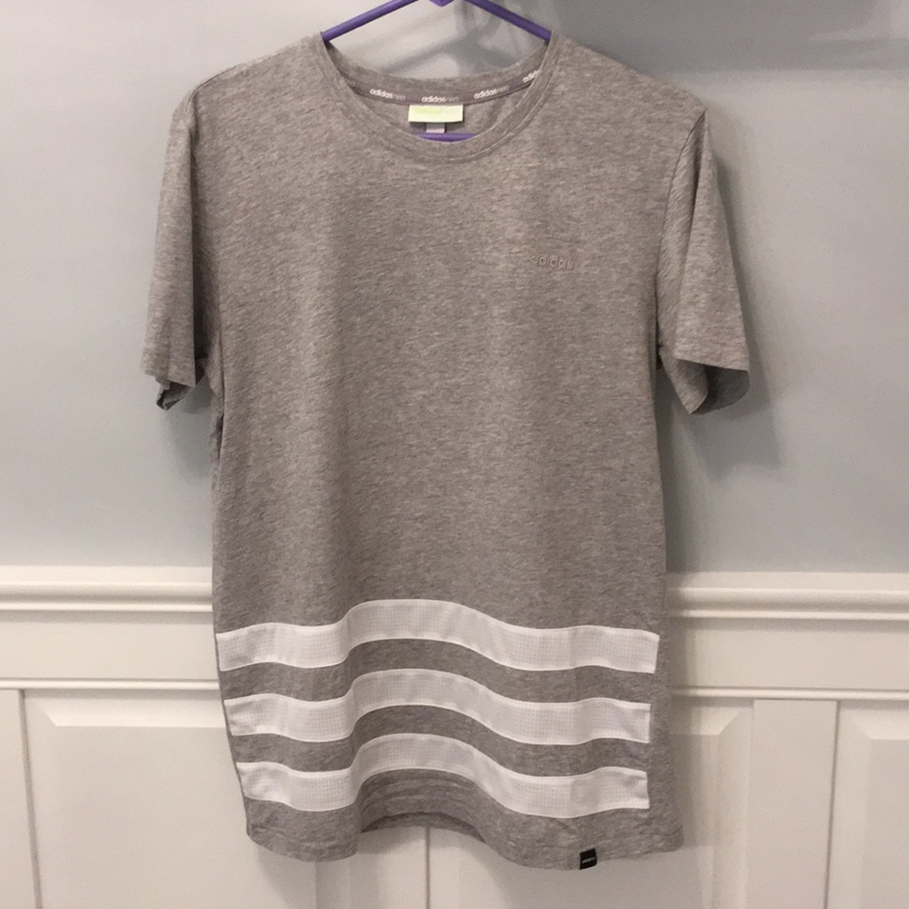 adidas NEO collection stripe shirt